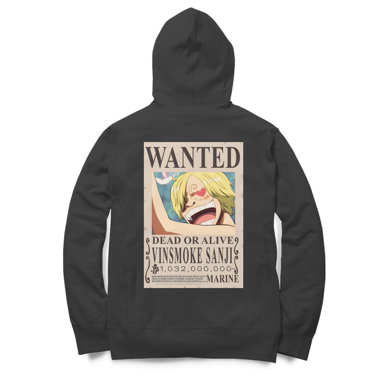 The Lovely Vinsmoke - Oversized Hoodie Available in Black/White - RadArc
