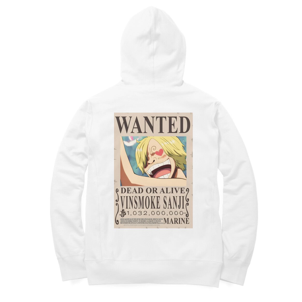 The Lovely Vinsmoke - Oversized Hoodie Available in Black/White - RadArc