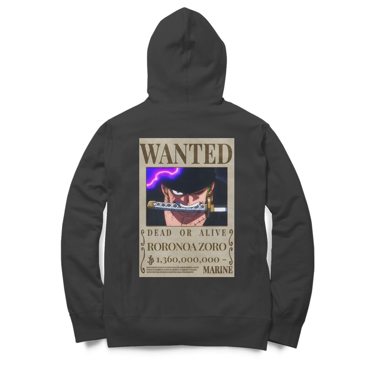 The Pirate Hunter - Oversized Hoodie Available in Black/White - RadArc