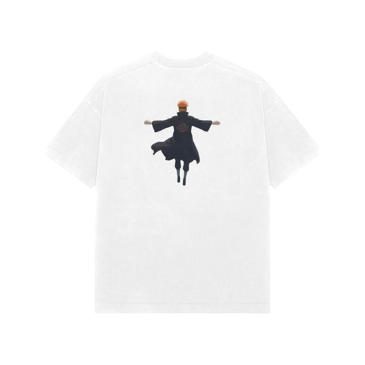 Arrival Of Pain Oversized Tee [Cotton] Available in White/Blue/Black/Ivory - RadArc