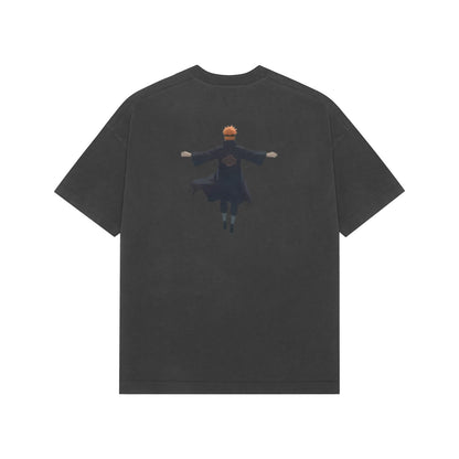 Arrival Of Pain Oversized Tee [Cotton] Available in White/Blue/Black/Ivory - RadArc