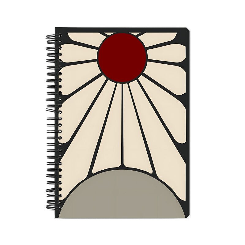 Hanafuda Earrings - Spiral Notebook [150 PAGES] - RadArc