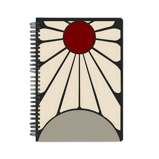 Hanafuda Earrings - Spiral Notebook [150 PAGES] - RadArc