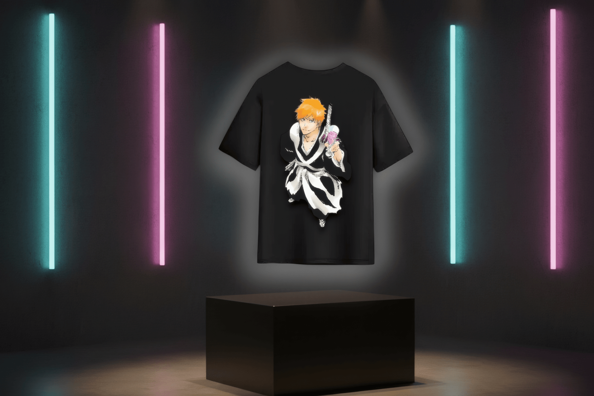 Soul Reaper [BLEACH] Oversized Tee Available in Black/Beige/Grey - RadArc