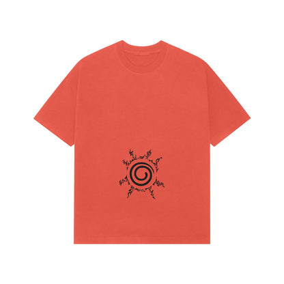 The Cursed Boy [NARUTO] Oversized Tee Available in Orange/White/Black - RadArc