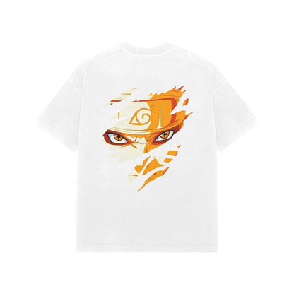 The Cursed Boy [NARUTO] Oversized Tee Available in Orange/White/Black - RadArc