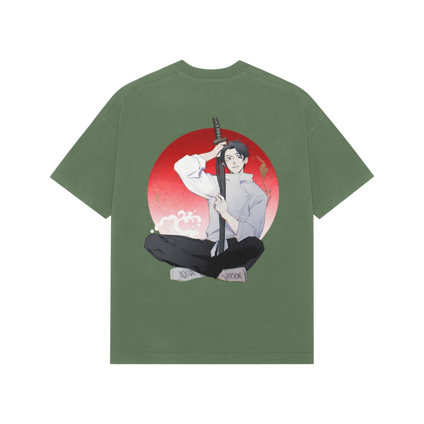 The Cursed Child [JJK] Oversized Tee [Cotton] Available in Olive/Black/White - RadArc