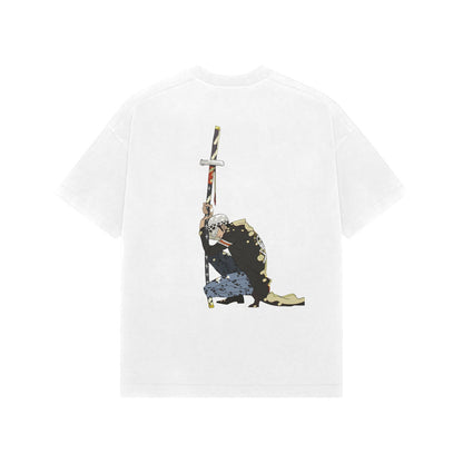The Surgeon Of Death Oversized Tee available in White/Black/Beige - RadArc