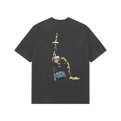 The Surgeon Of Death Oversized Tee available in White/Black/Beige - RadArc
