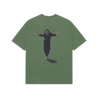 The Young Prodigy [JJK] Oversized Tee [Cotton] Available in Black/Green/ivory - RadArc